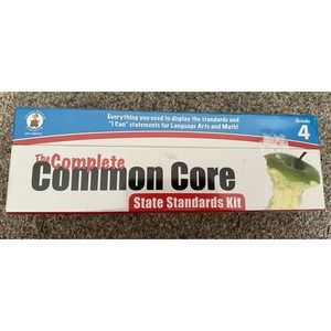 The Complete Common Core State Standards Kit, Grade 4 by Carson-Dellosa NEW